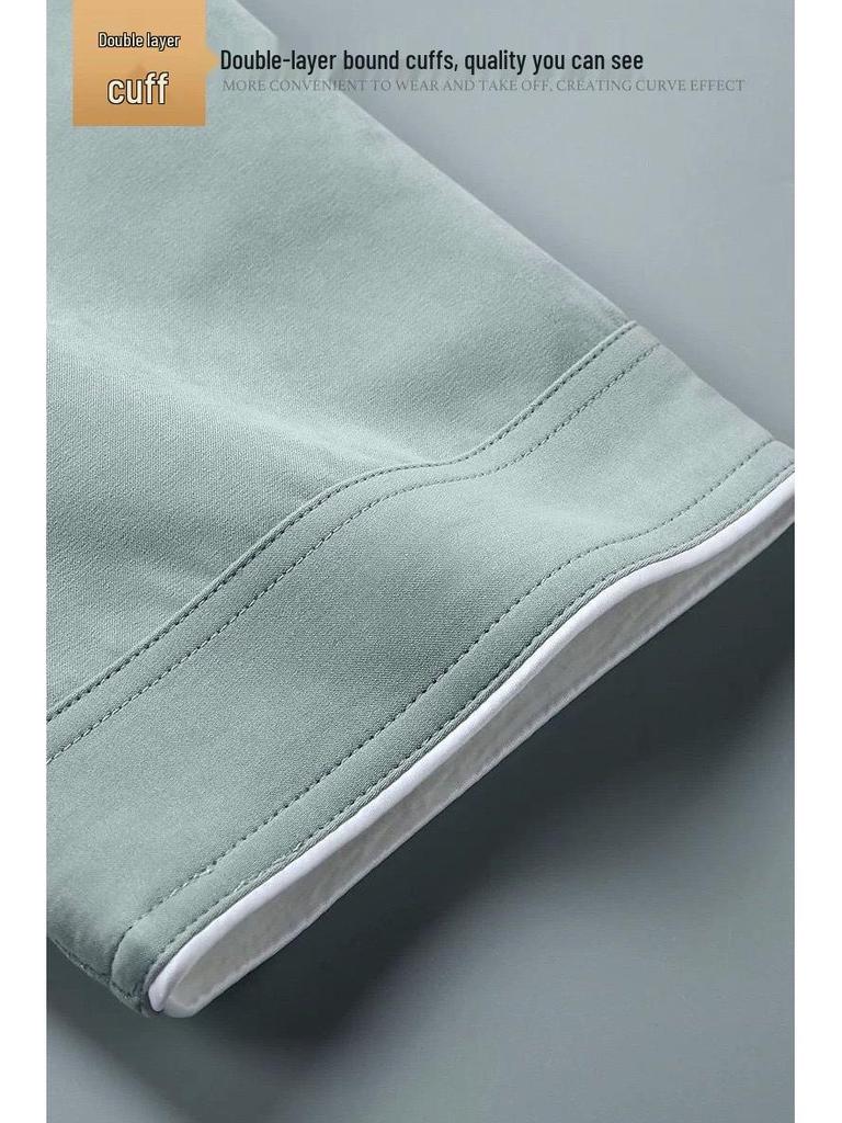 Luksusowy Szybkoschnący Szlafrok Unisex: Długie, Wodochłonne i Odprowadzające Pot na Wiosnę/Jesień