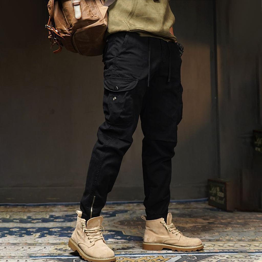 Outdoor Trousers Men's Workshops 600D Scratching Nylon Fabric Wear/Scratch Package Casual Work Pants