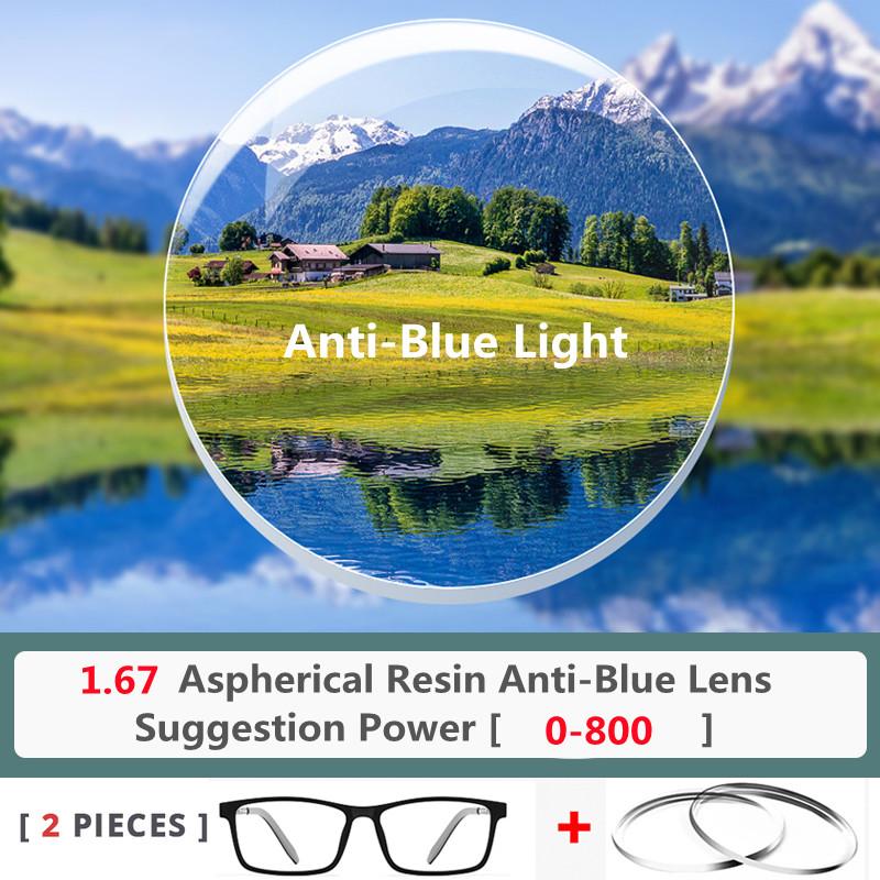 Men Titanium Alloy Glasses Frame Fashion Male Square Ultralight Eye Myopia Prescription Anti-Blue Light Photochromic Eyeglasses