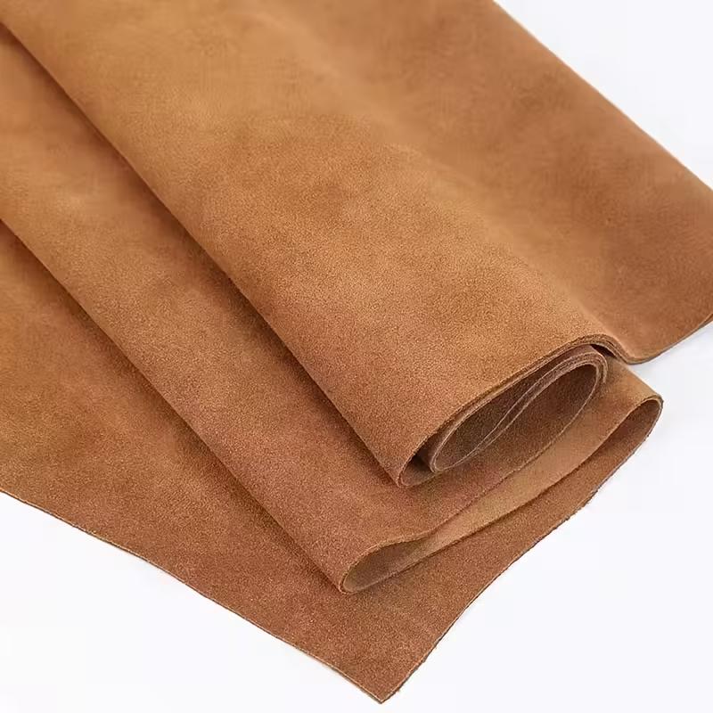 Flip over cowhide, genuine leather material, whole shoe material, handmade DIY leather goods, luggage, boots, hand-held bag, raw