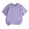 Summer Clothing Children's Short Sleeved T-shirt Cotton Half Sleeved Girls' Short Sleeved Children's Clothing Base