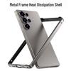 Samsung S26 Ultra Metal Frame Case: Ultra-Thin, Heat-Dissipating, Drop-Proof Protection for Galaxy S25U