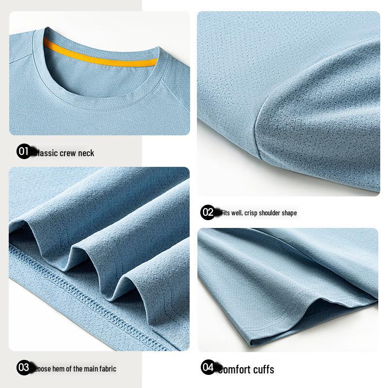 Men's Ice Silk Waffle Casual 2-Piece Summer Set