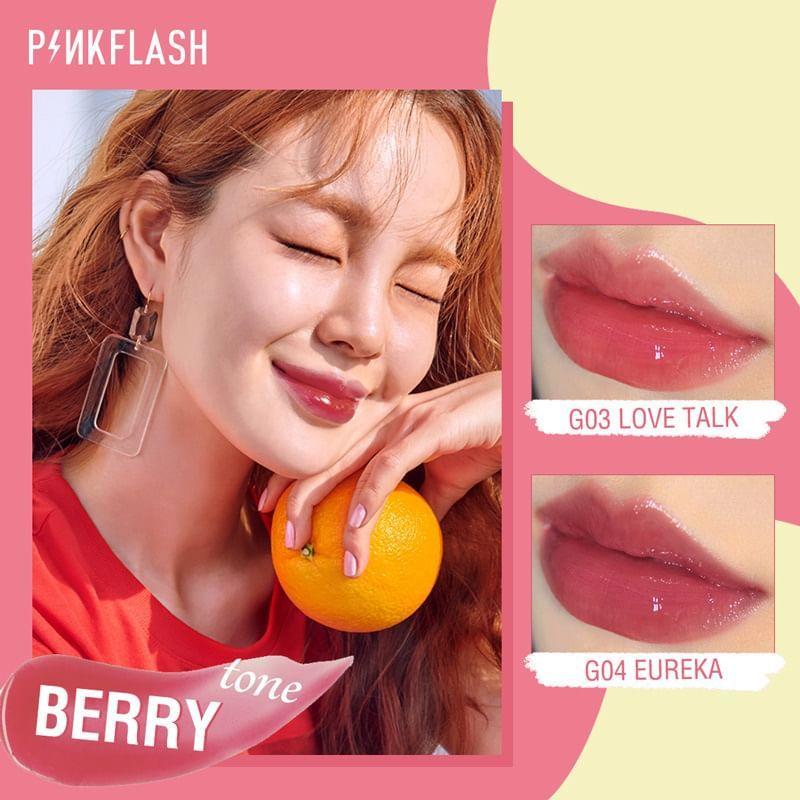 PINKFLASH - Lasting Glossy Lipgloss - 11 Colors