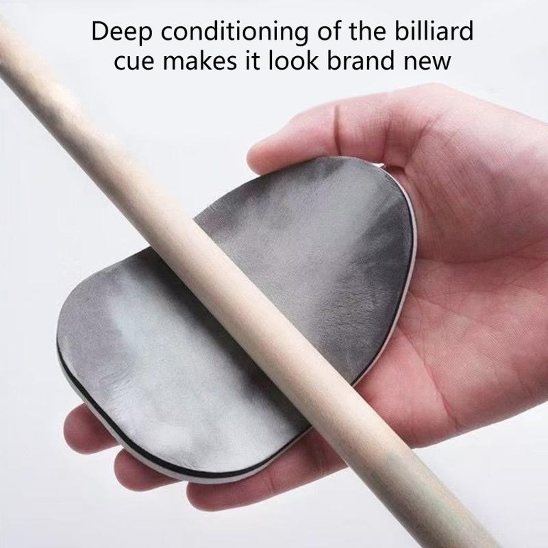 Efficient Sponge Polishing Pad for Cue Stick Care Removes Dirt and Scratches Wear Resistant Smooth Shaft Cleaner