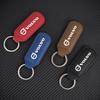 hpwfk5 High-Grade Leather Keychain Ultra-Clear Printing Metal Keychain Car Accessories For Volvo XC90 S60 V40 XC60 S80 S40 V70 V50 S90