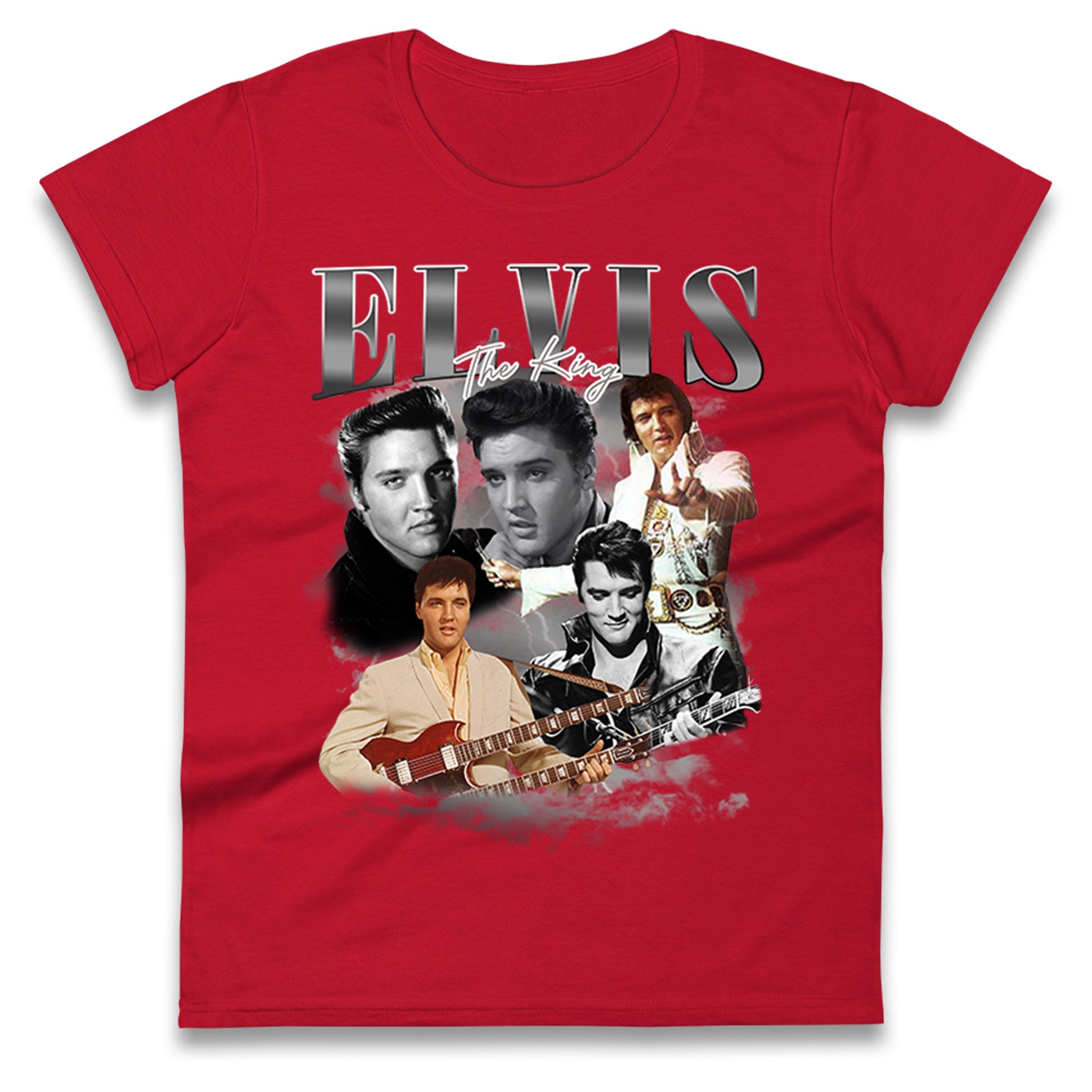 Elvis Presley Bootleg Womens T Shirt Mens Tops Tees Unisex XL