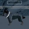 Winter Pet Dog Camouflage One-piece Four-legged Suit Waterproof Dogs Thicken Cotton Clothes with D-ring Outdoor Pet Walking Coat