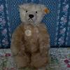 [USED] Steiff Stuffed Teddy Bear with Tag, Reproduction