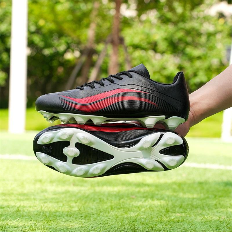 TF/AG Herren Society Fußballschuhe Schnelles Training Fußballschuhe Kunstrasen Rutschfeste Fußballplatzstiefel Indoor Outdoor Sneaker
