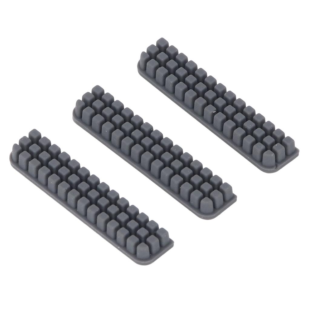 3PCS Silicone Nozzle Brush Hotbed Mounted Filament Buildup Cleaning Brush for Bambu Lab A1 3D Printe