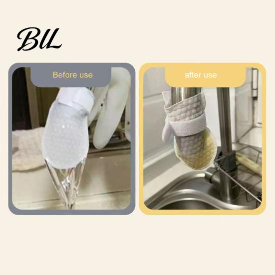 Universal Faucet Filter Cover Water Bag Non-Woven Fabric High-Density Sediment Remover for Soft Flow Tap Rust & Particles Anti-Splash High-density