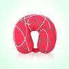 U Shape Travel Pillow With Printed Design For Adults Comfort And Support