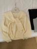 Korean Chic Waist-Cinched Loose Slimming Sweater with Shawl, Long Sleeve Knit Top for Autumn/Winter