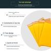 Yellow Kraft Bubble Mailers - Thick, Shockproof, Self-Adhesive Foam Envelopes for Secure Shipping