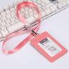 Coin Bag Lanyards Wallet Protect Cover Bag Credit Card Holder ID Badge Holder Strap Card Holder