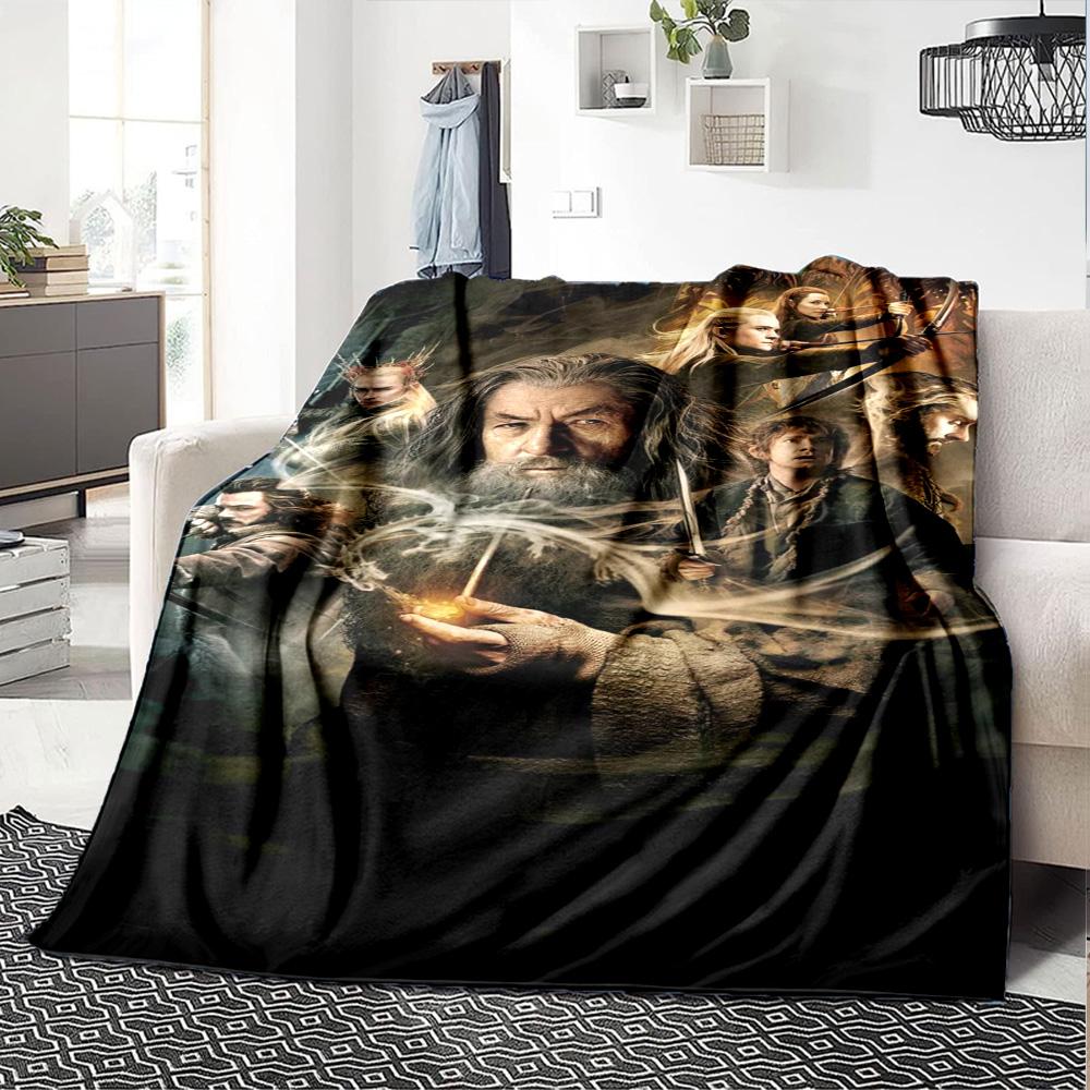 Lord Rings Blanket Soft Warm Cozy Perfect for Office Picnics Office Chair for All Occasions Warmthful Decor Birthday Christmas Gift Blanket