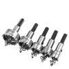 Set of 5 HSS Hole Saws (16 / 18.5 / 20 / 25 / 30 Mm) – Rod 8 Mm, Length 65 Mm, High-speed Steel