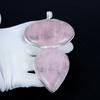 Rose Quartz Pendant, 925 Sterling Silver Handmade Jewelry, Rose Quartz Silver Pendant, Party Wear Jewelry For Women's, Pendant Valentine's Day Gift