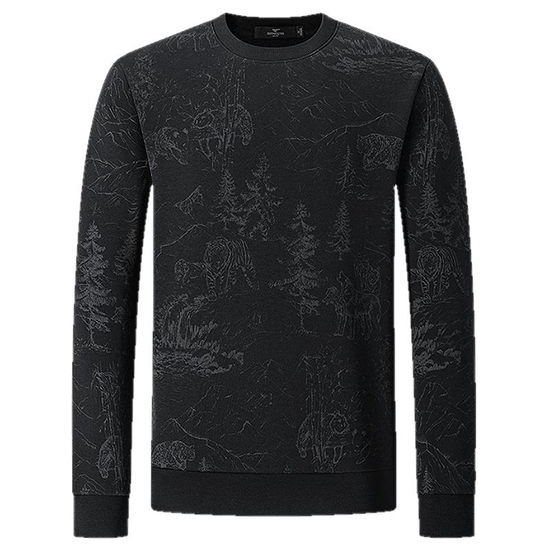 

Septwolves Men s Antibacterial Animal Print Sweatshirt 2XL
