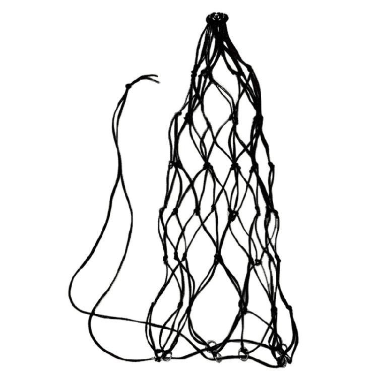 Small Hole Feeding Net Hanging Travel Feeder for Stall Hay Net Slow Feed Hay Bag