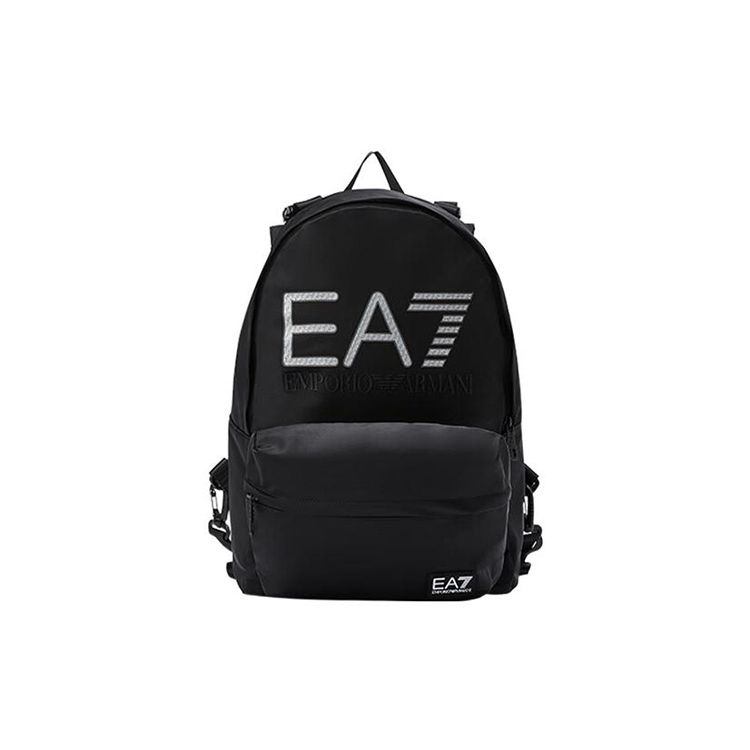 

Emporio Armani 28 Zipper Closure Fabric Backpack Large Men Backpacks Black 277056-2F902-63320 Black
