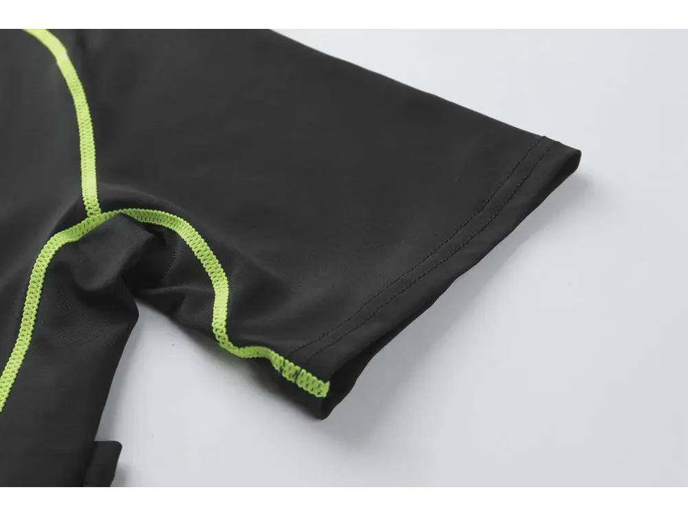 Men's Quick-Dry Short Sleeve Running T-Shirt - Breathable Summer Fitness Top