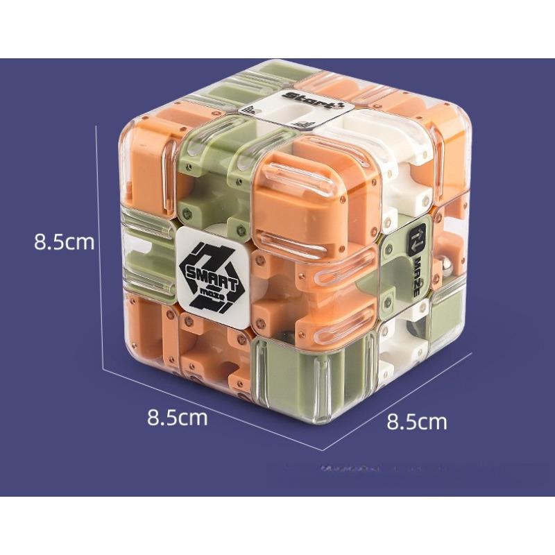 3D Ball Bearing Magic Cube Maze Learning Education Parent Child Battle Game Stress Relief Office Desk Toys for Children Gift