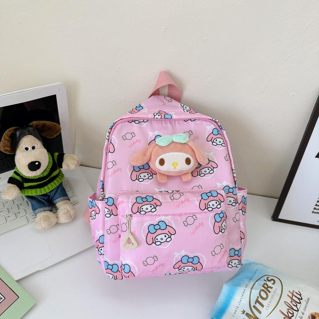 Cute Animal Print Toddler Backpack Lightweight Spacious Nylon Preschool Bookbag