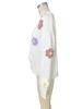 Floral Pattern Button Knit Cardigan - Cute 2024 Loose Long Sleeve Sweater