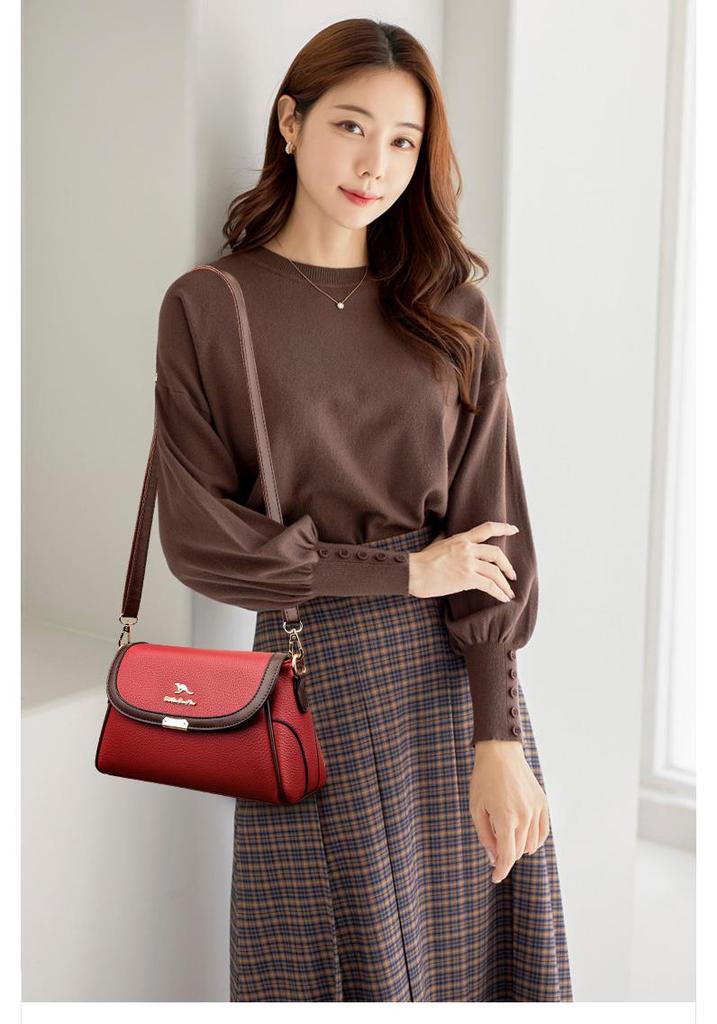 Trendy 2025 Women's Large Capacity Versatile Leather Crossbody Bag