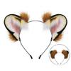 Artificial Anime Ear Hairhoop for Women Girl Adjustable Anime Maid Headband Halloween Party Cosplay Costume Accessories