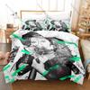 Polish Female Singer 3PCS Bed Set Sanah Vivid Photo Print Cozy All Season Bedding Indie Pop Star Pattern Comfort Bed Linen Music