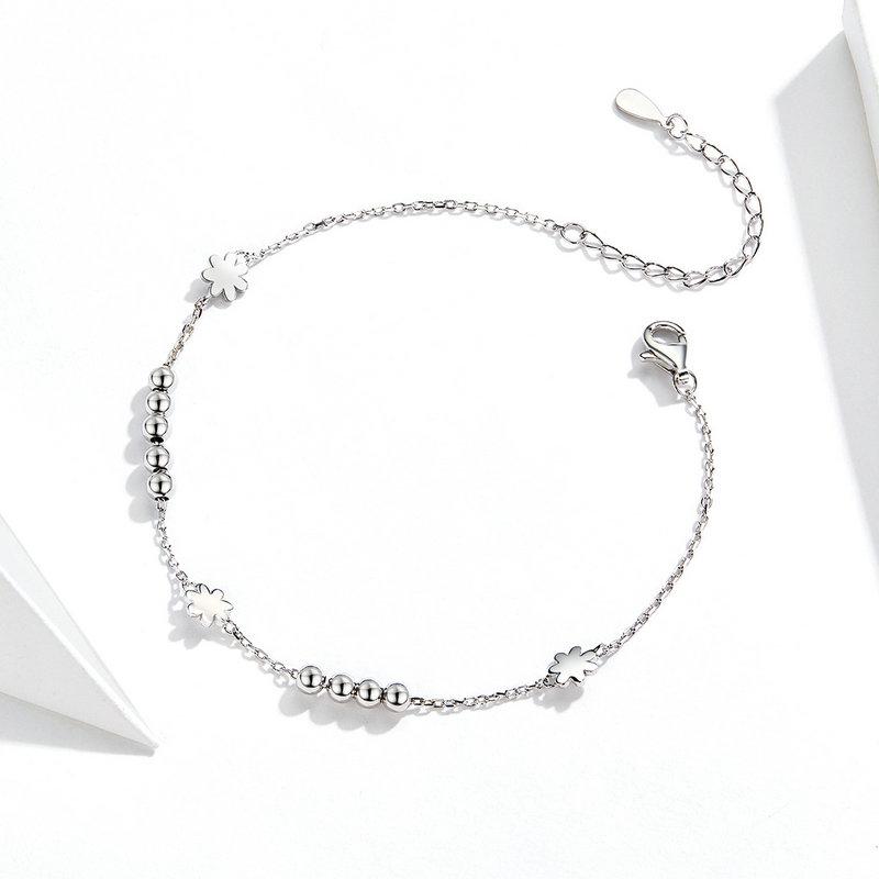 Silver Bracelet Women's Bracelet Flowers Silver 925 Trusky