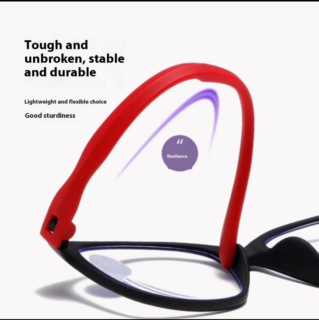 Retro Presbyopia Square Reading Glasses Fashionable Reading Glasses For Middle-Aged And Elderly People