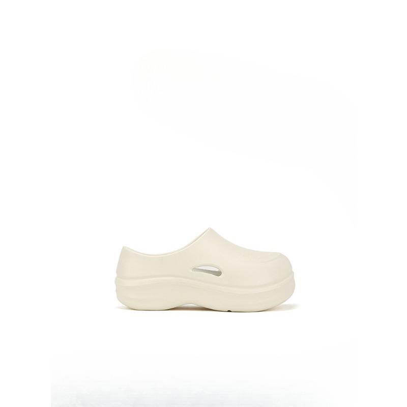 

Chef s Shoes Thick-soled Toe Cap Cool Beach Lazy Slippers Women s Crocs 35