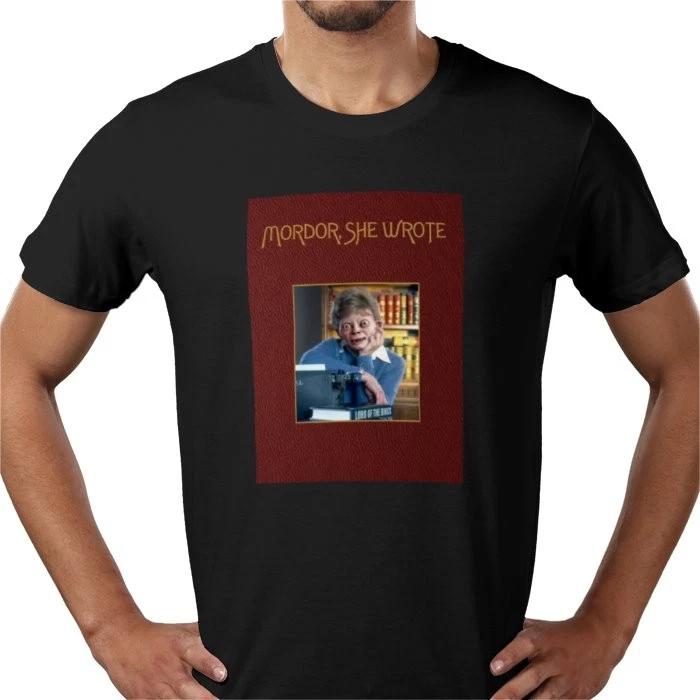 Morder murder she wrote Lord of the rings funny vintage t-shirt tee 100% cotton 2XL