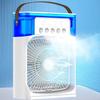 Portable Fan Air Conditioners USB Electric Fan LED Night Light Water Mist Fun 3 In 1 Air Cooler For  Air Conditioning Fan