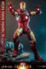 Movie Masterpiece DIECAST Iron Man Iron Man Mark 3 Figur (Version 2.0) 1/6