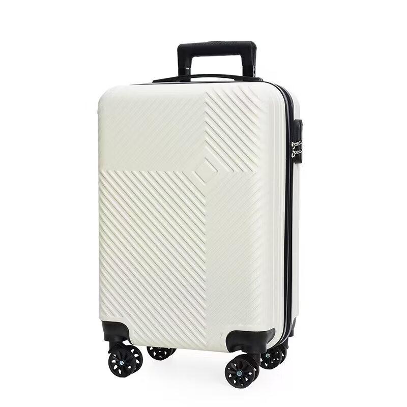 Lishen Diamond Pattern Hardside Spinner Luggage