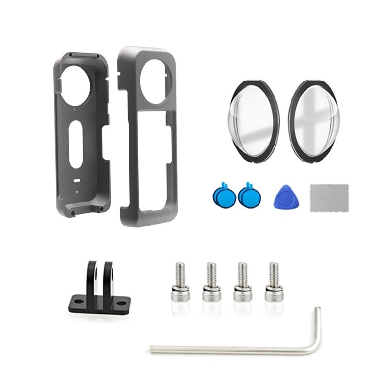 

Metal Cage For 360 X3 Protective Case Frame Lens Guards Protector Cover For 360 X3 Action Camera Accessories