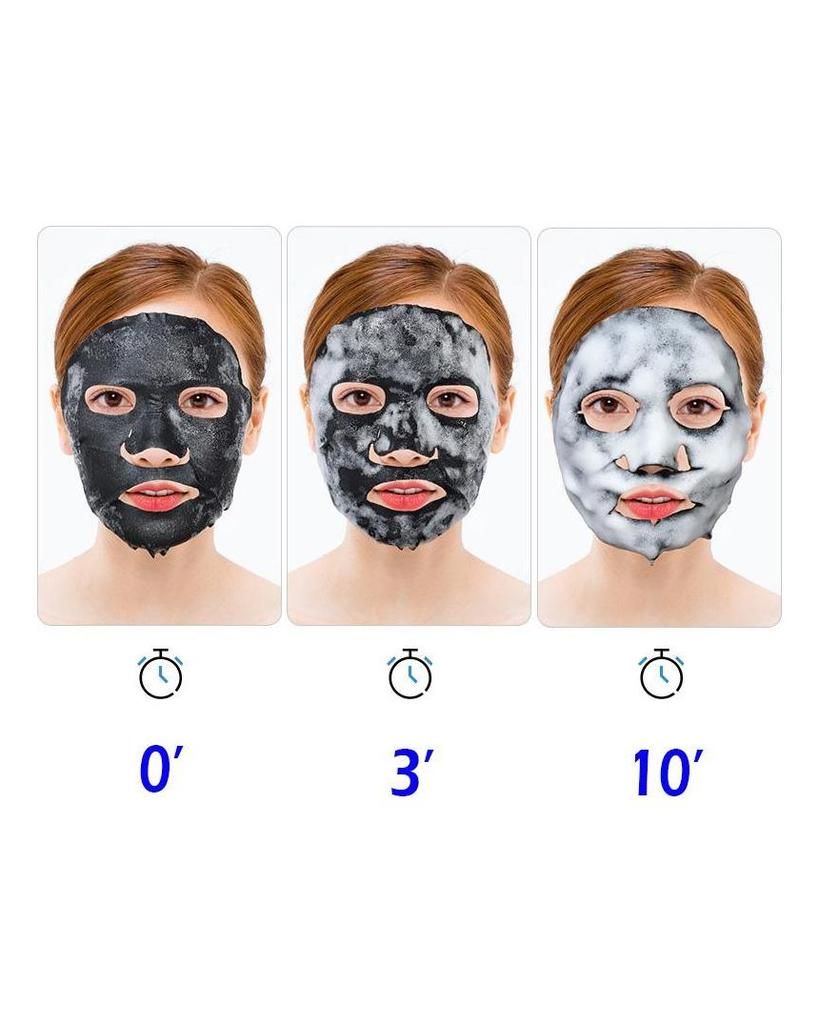 Black Sea Salt Čistící hydratační bublinková maska ​​na obličej Osvěžující a zlepšující maska ​​pro suchost Jemná péče o obličej