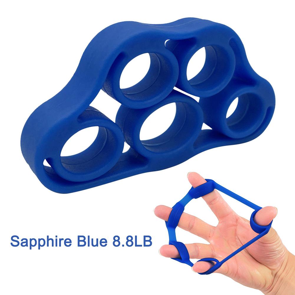 1/2/3Pcs Silicone Finger Gripper Hand Grip Wrist Stretcher Resistance Band Five Finger Expander Elastic for Gym Fitness Training