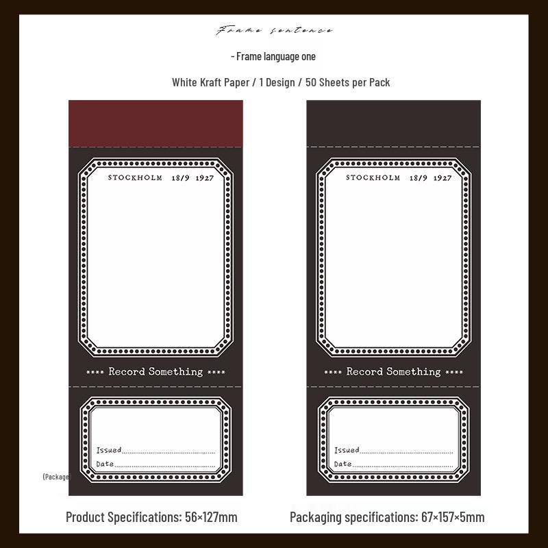

Retro Bun Head Sticky Notes: Black & White Series for Journals and DIY Collage