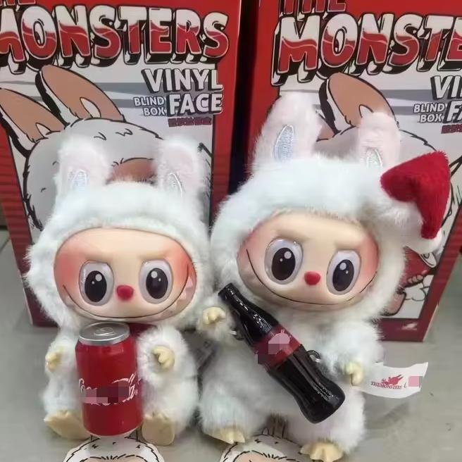 1:1High Quality Macaron 3nd The Monsters Labubu Sitting Party Vinyl Plush Blind Box Decorative Surprise Box Doll Collection Gift