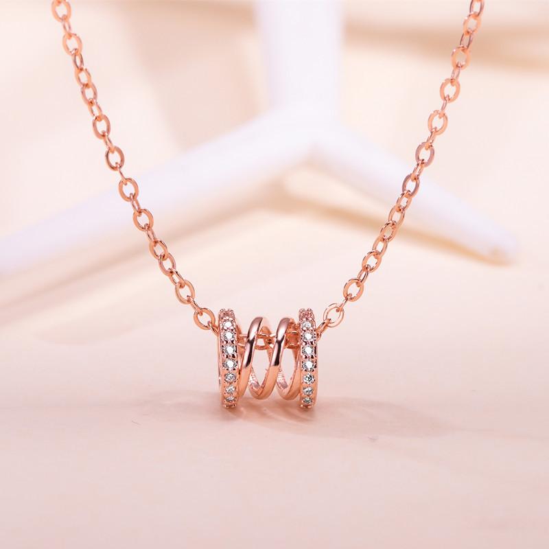 Lindon Kobiety Naszyjnik Wisiorek Stop Miedzi Cyrkon Moda Prezent