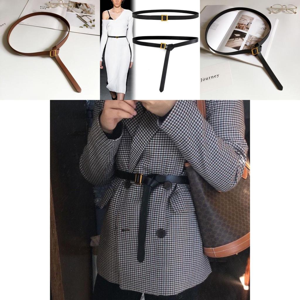 Elegant Womens Slim Waist Belt For Dresses Shirts Coats Fashionable Style Korean