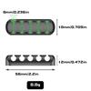 Wall mountable self-adhesive silicone cable organizer multi-functional cable winder earphone cables phone data cables wires