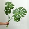 Klebergefühl Schildkrötenblatt Simulation Plastikblatt Heimdekoration Plastikblume Kunstpflanze Simulation Grüne Pflanze