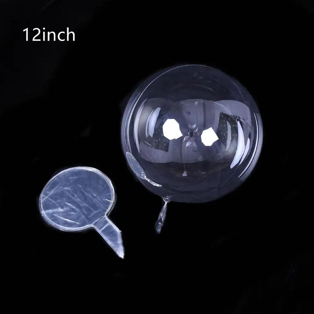 A Large Number Of Bobo Balls, Transparent Luminous Balloons 18 Inches 20 Inches 24 Inches Ground Marketing Stall Balloons